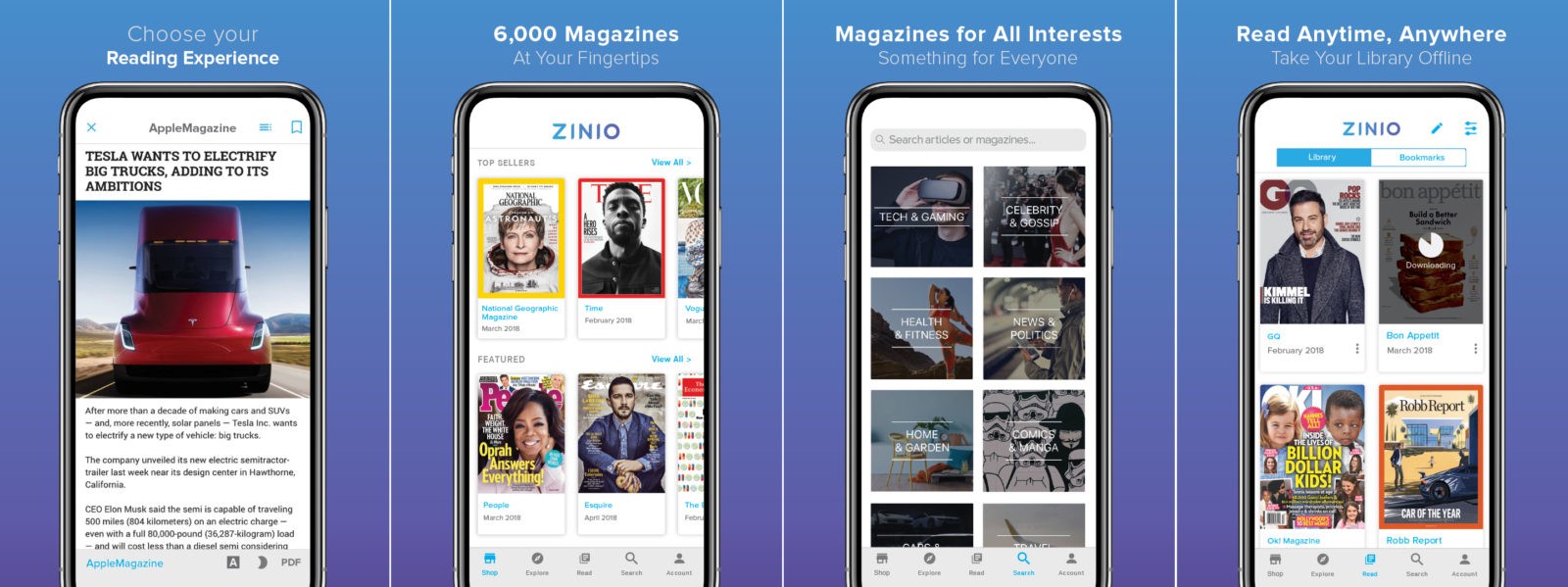 zinio reader pdf